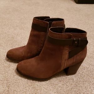 Franco sarto brown booties